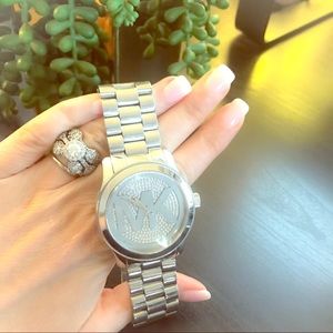 Michael Kors Runway MK Logo Face MK5544 Watch